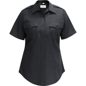DURO POPLIN 65 POLY/35 COTTON WOMEN'S SHORT SLEEVE SHIRT