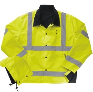 ANSI 3, Reversible Police Rain Jacket w/hood