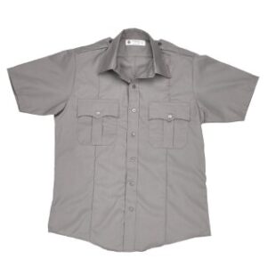 S/S police shirt, 65% polyester, 35% cotton