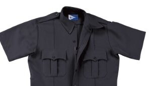 S/S zipper shirt, 100% polyester