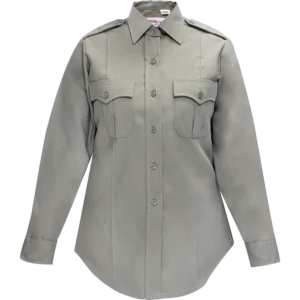 DURO POPLIN 65% POLY/35% COTTON WOMEN'S LONG SLEEVE SHIRT
